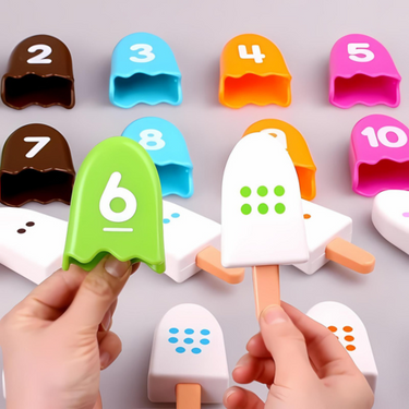 LogicScoop | Fomenta el pensamiento lógico - Helado educativo Juego de aprender y jugar
